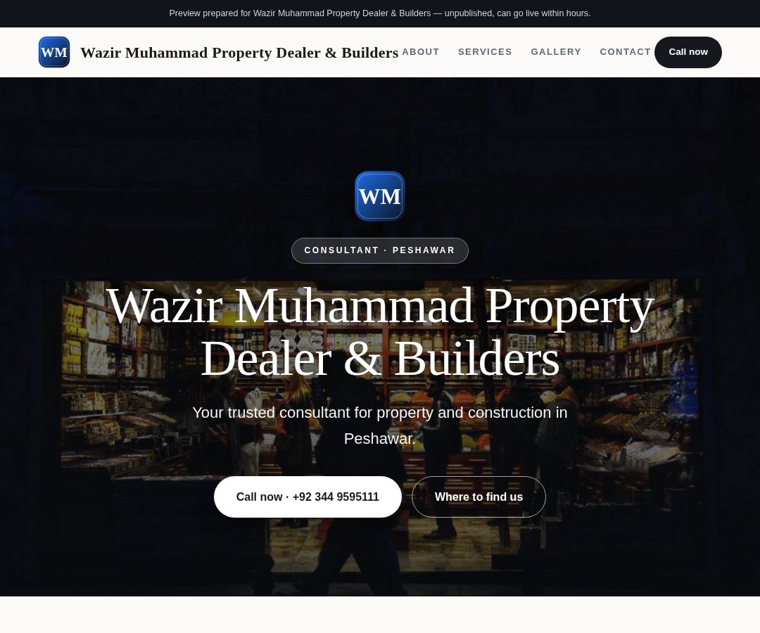 Wazir Muhammad Property Dealer & Builders