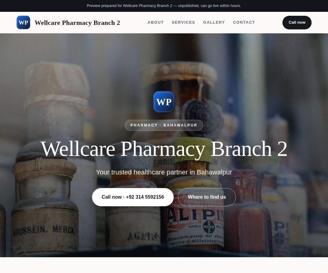 Wellcare Pharmacy Branch 2