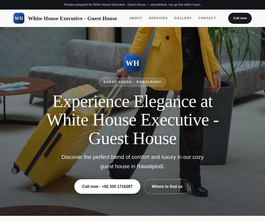 White House Executive - Guest House