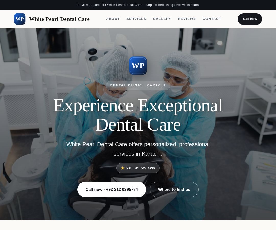 White Pearl Dental Care