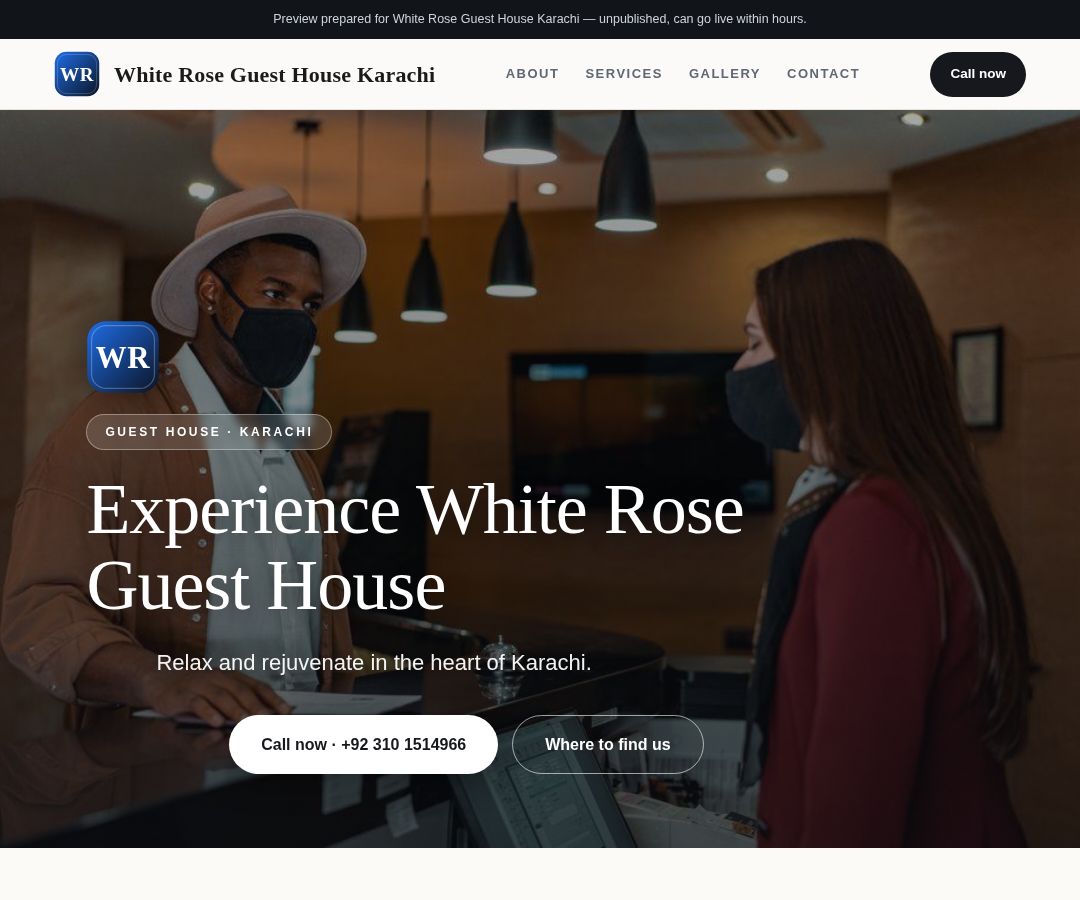 White Rose Guest House Karachi