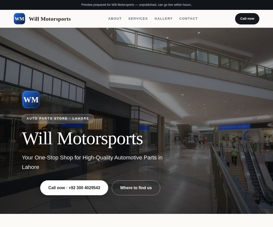 Will Motorsports