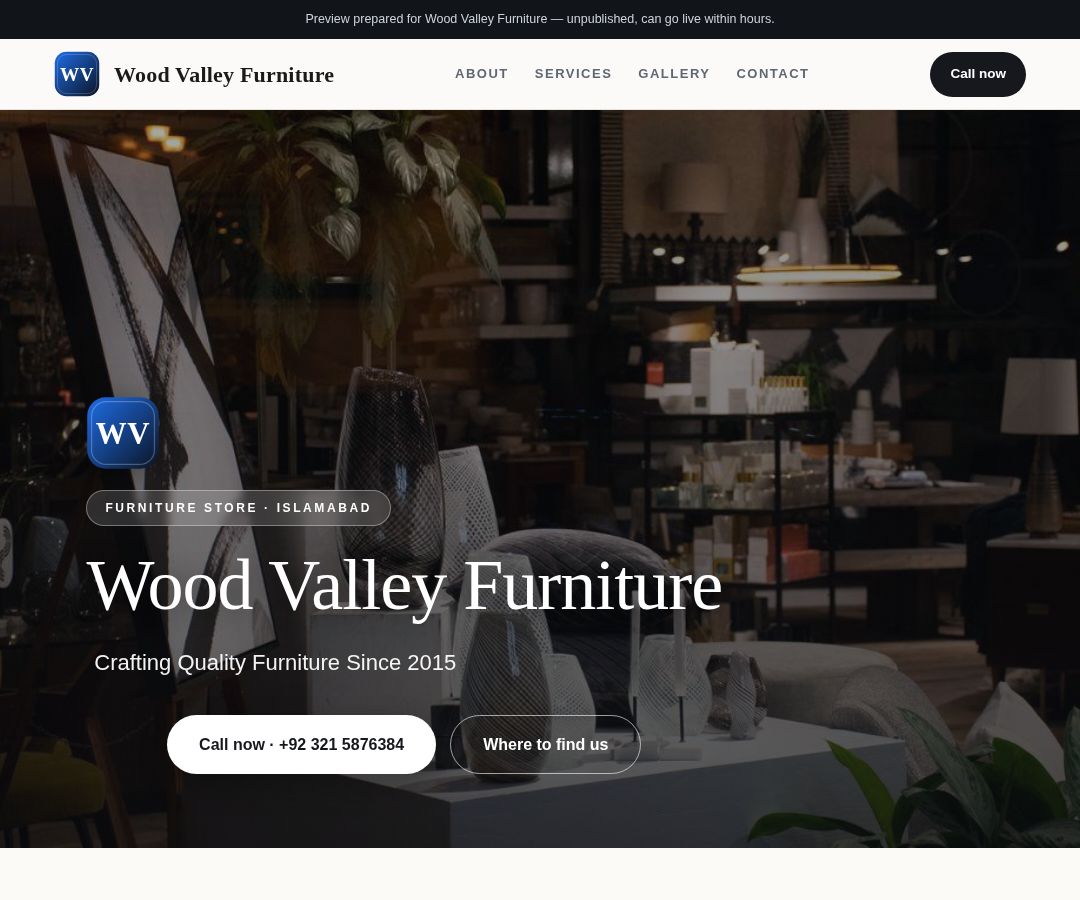 Wood Valley Furniture