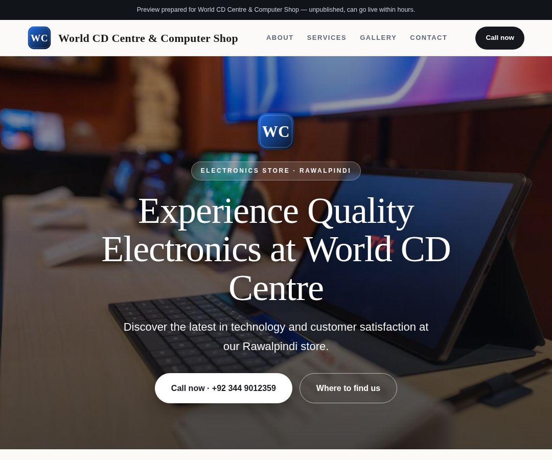 World CD Centre & Computer Shop