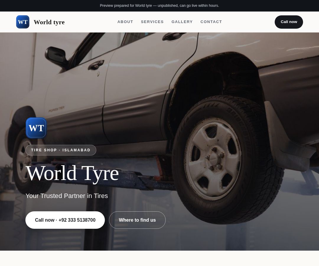 World tyre