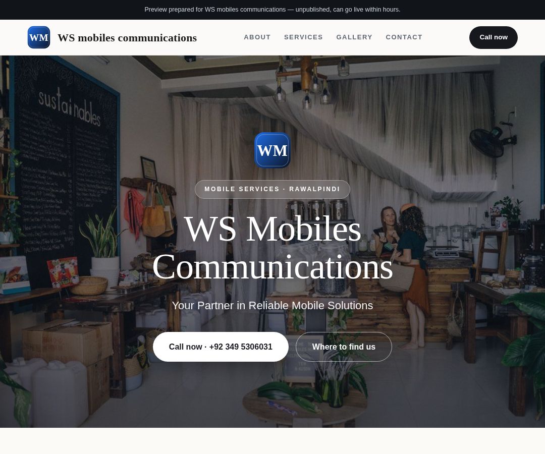 WS mobiles communications