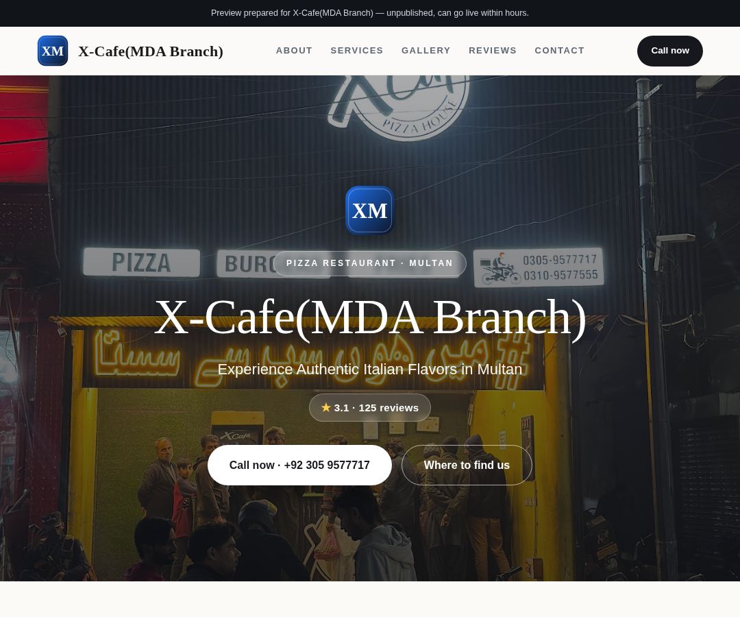 X-Cafe(MDA Branch)