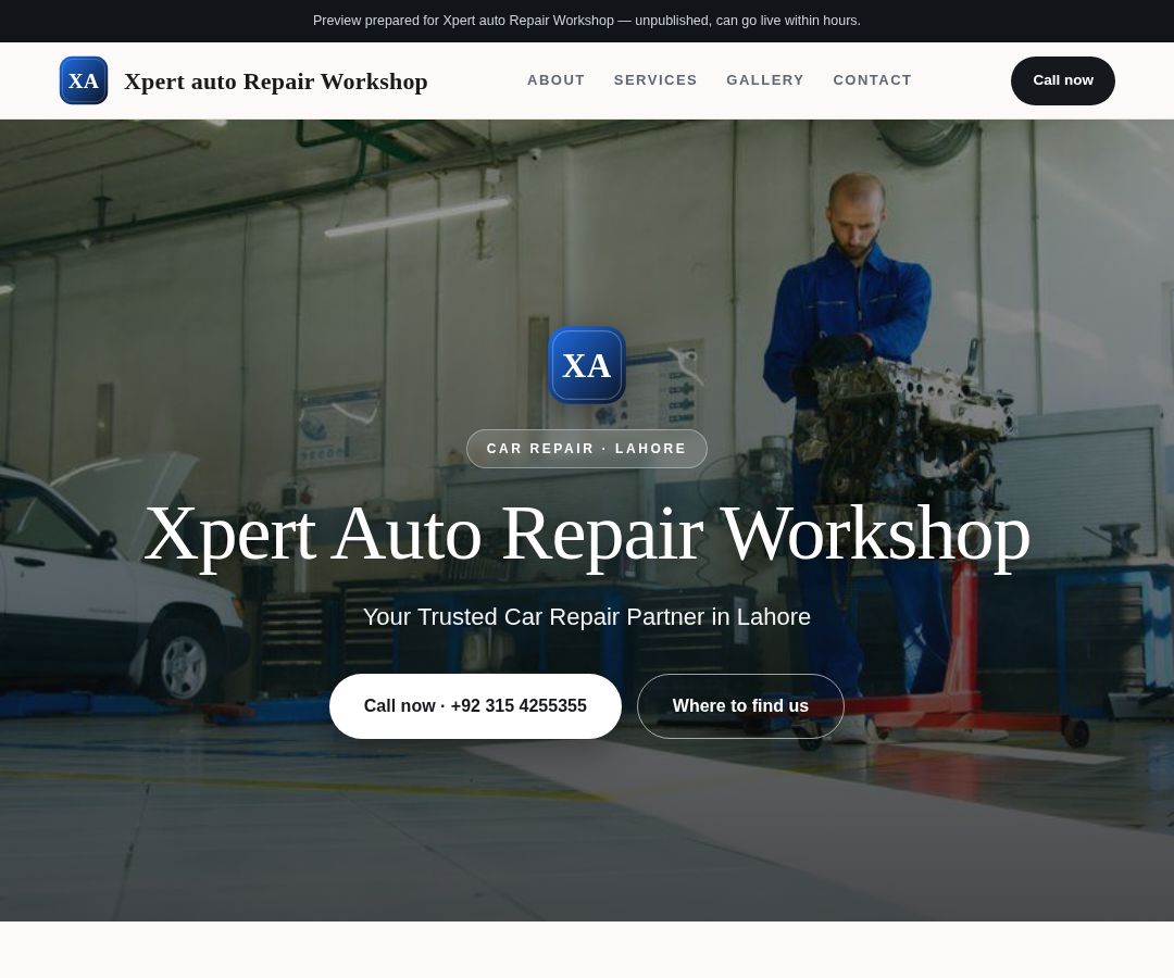 Xpert auto Repair Workshop