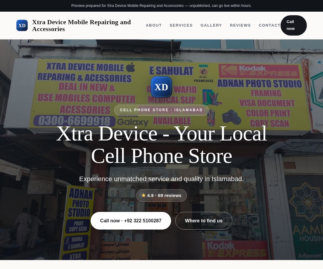 Xtra Device Mobile Repairing and Accessories