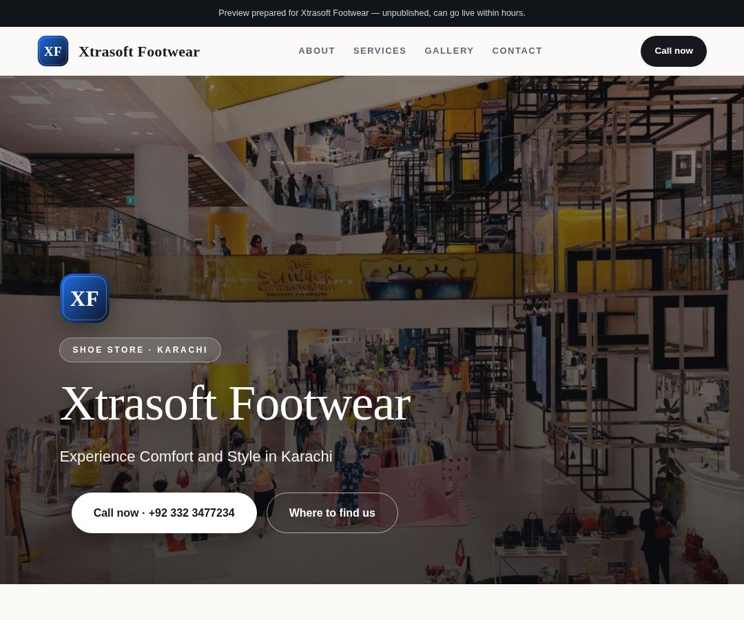 Xtrasoft Footwear