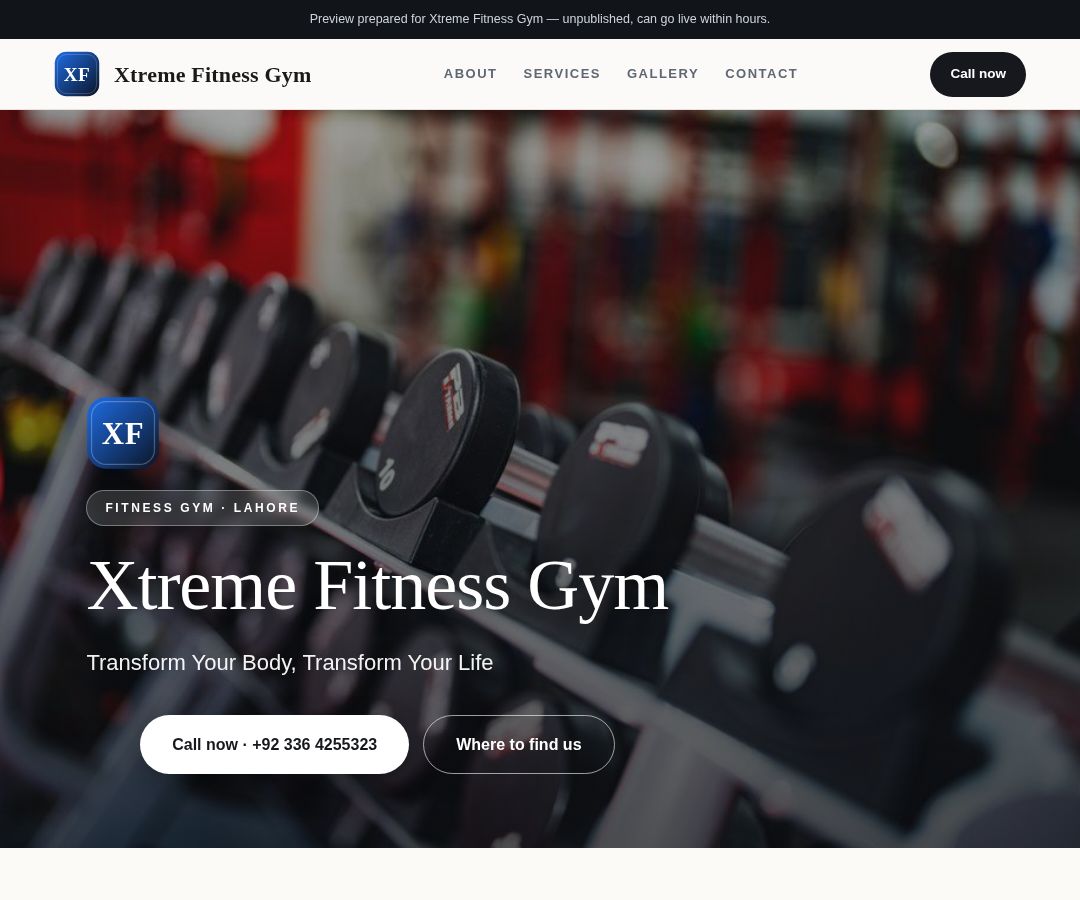 Xtreme Fitness Gym
