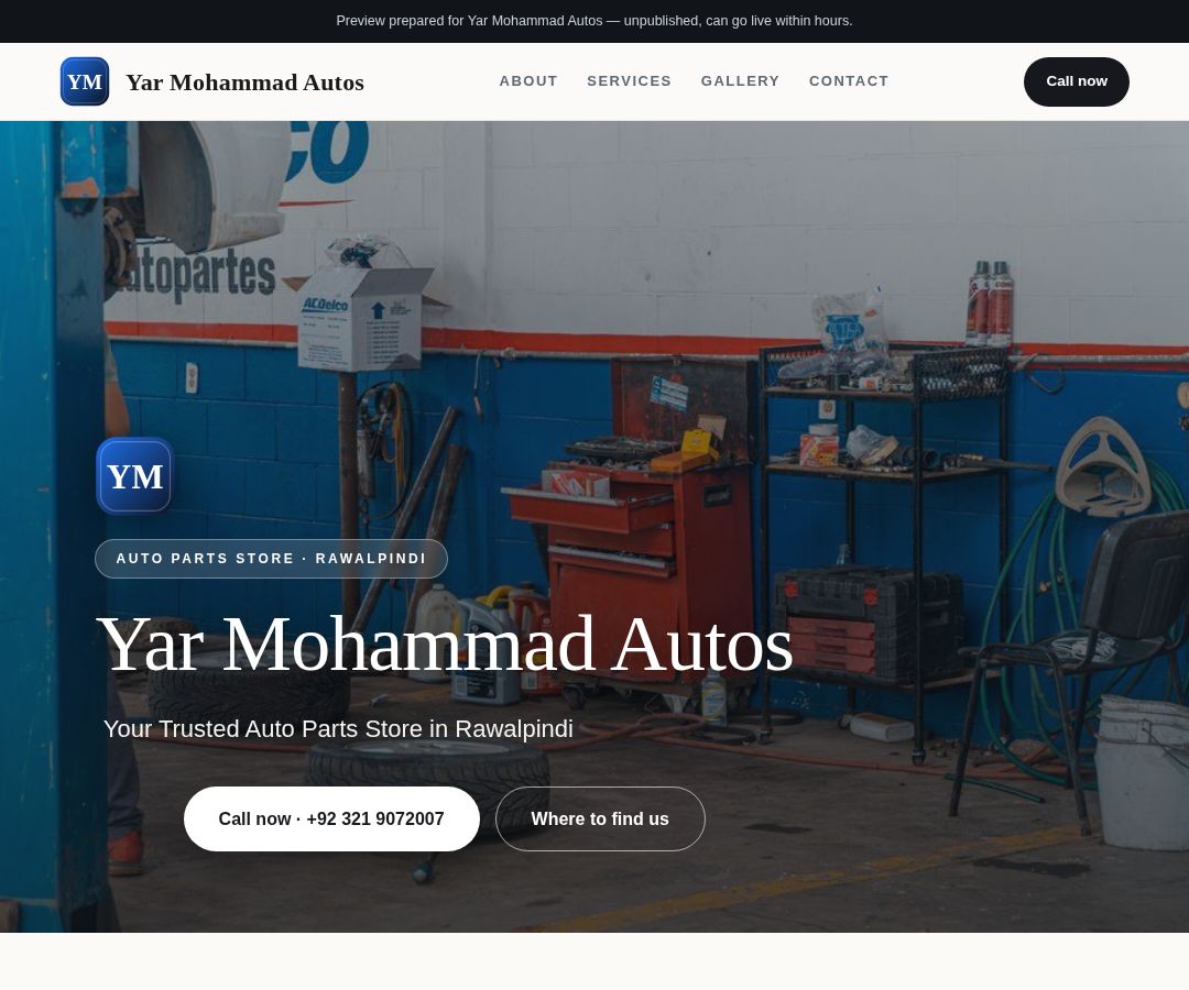 Yar Mohammad Autos