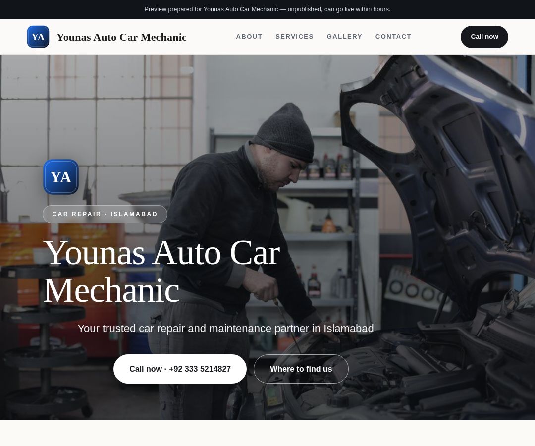 Younas Auto Car Mechanic
