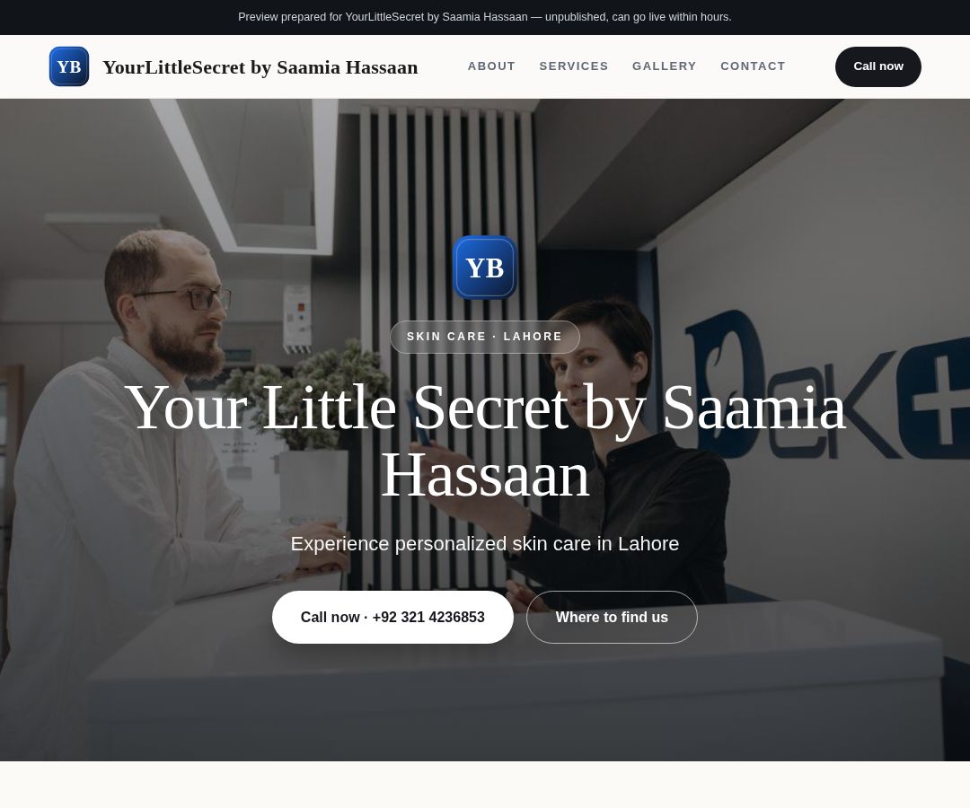 YourLittleSecret by Saamia Hassaan