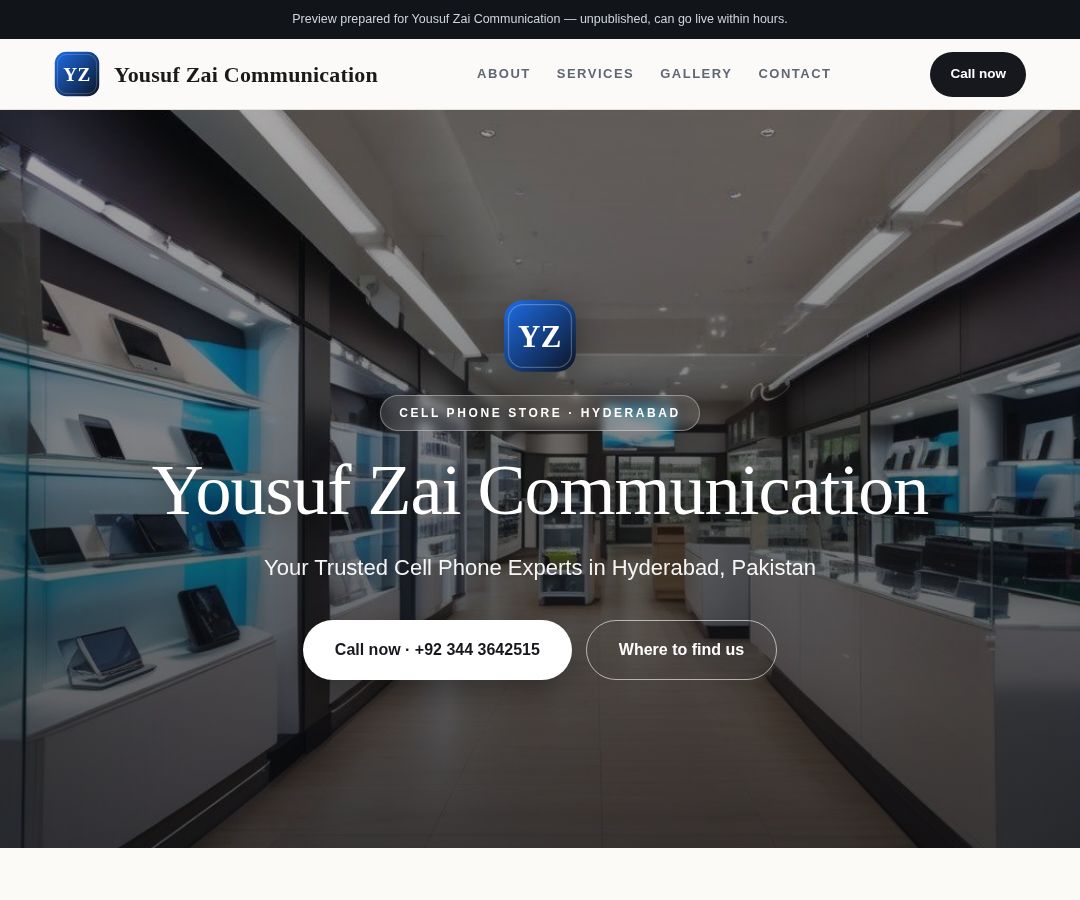 Yousuf Zai Communication