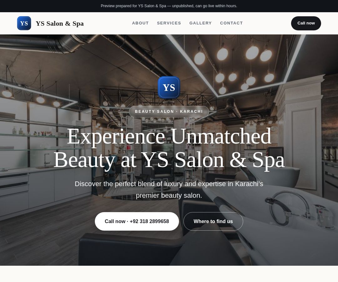 YS Salon & Spa