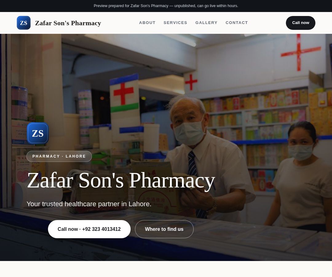 Zafar Son's Pharmacy