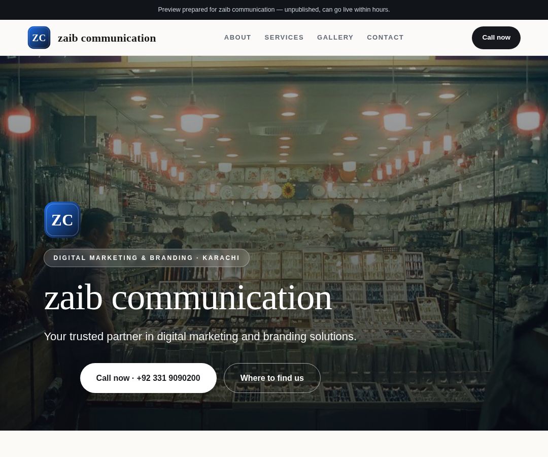 zaib communication