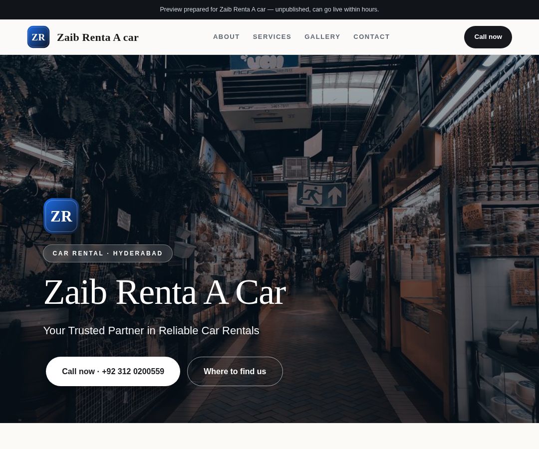 Zaib Renta A car