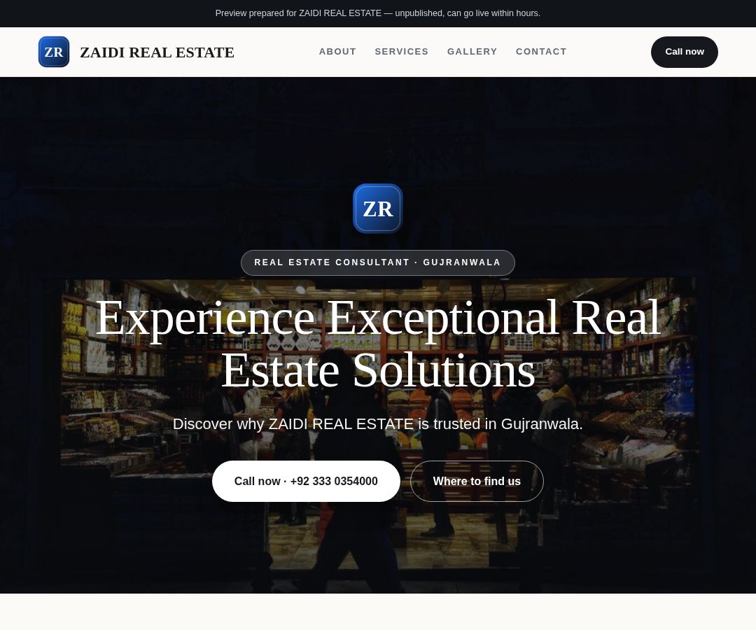 ZAIDI REAL ESTATE