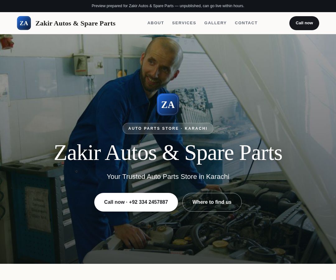 Zakir Autos & Spare Parts