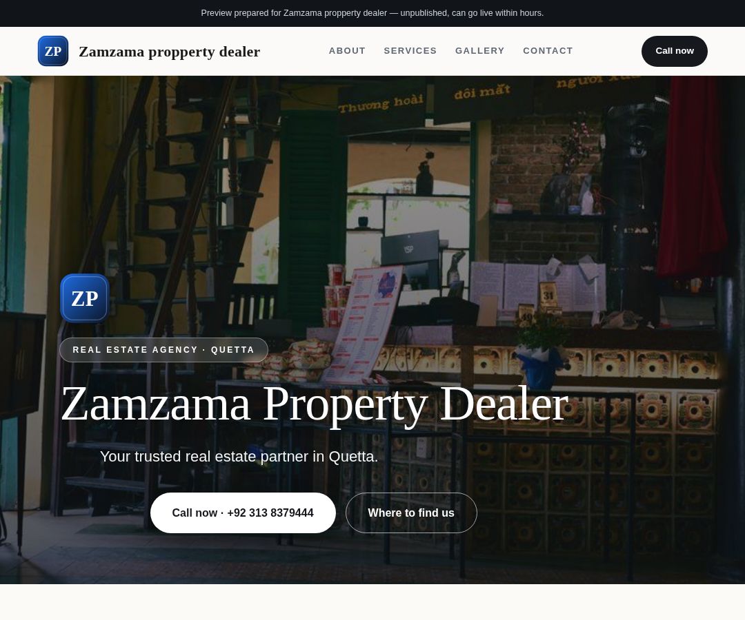 Zamzama propperty dealer