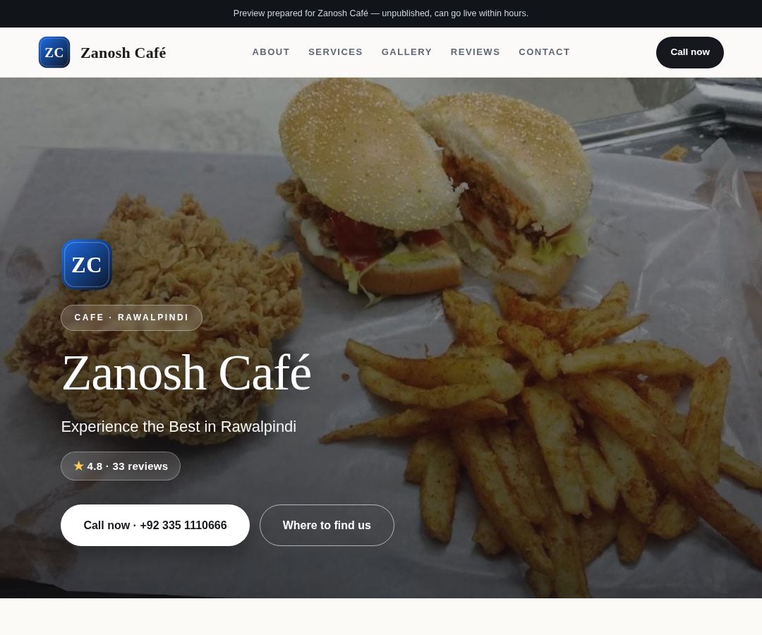 Zanosh Café