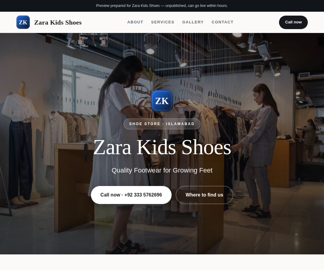 Zara Kids Shoes
