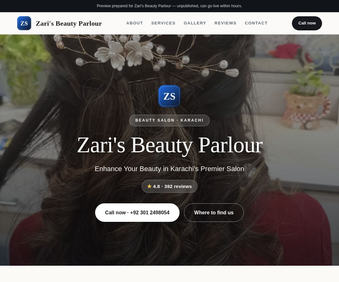 Zari's Beauty Parlour