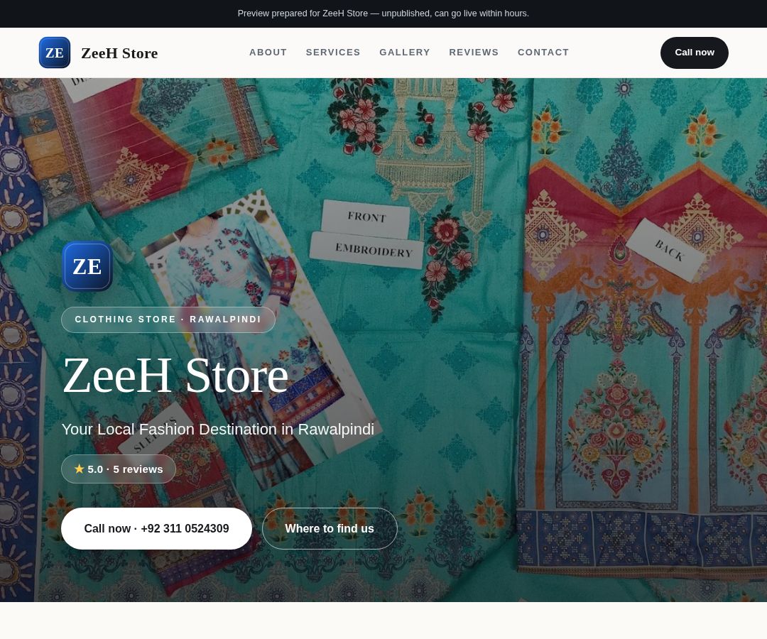 ZeeH Store