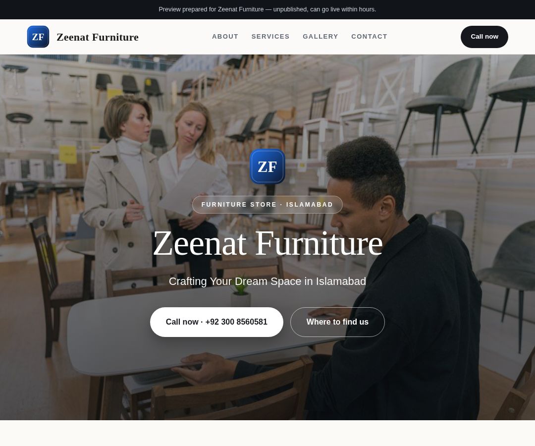Zeenat Furniture