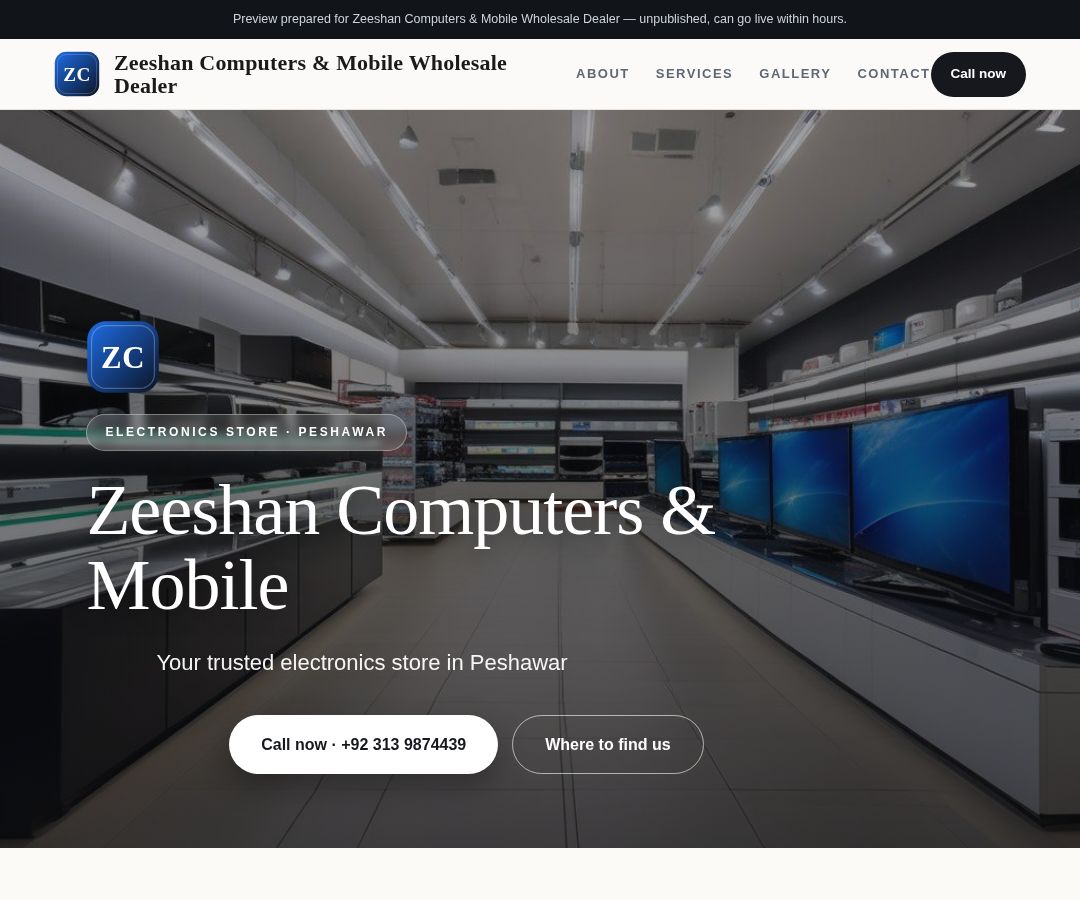 Zeeshan Computers & Mobile Wholesale Dealer