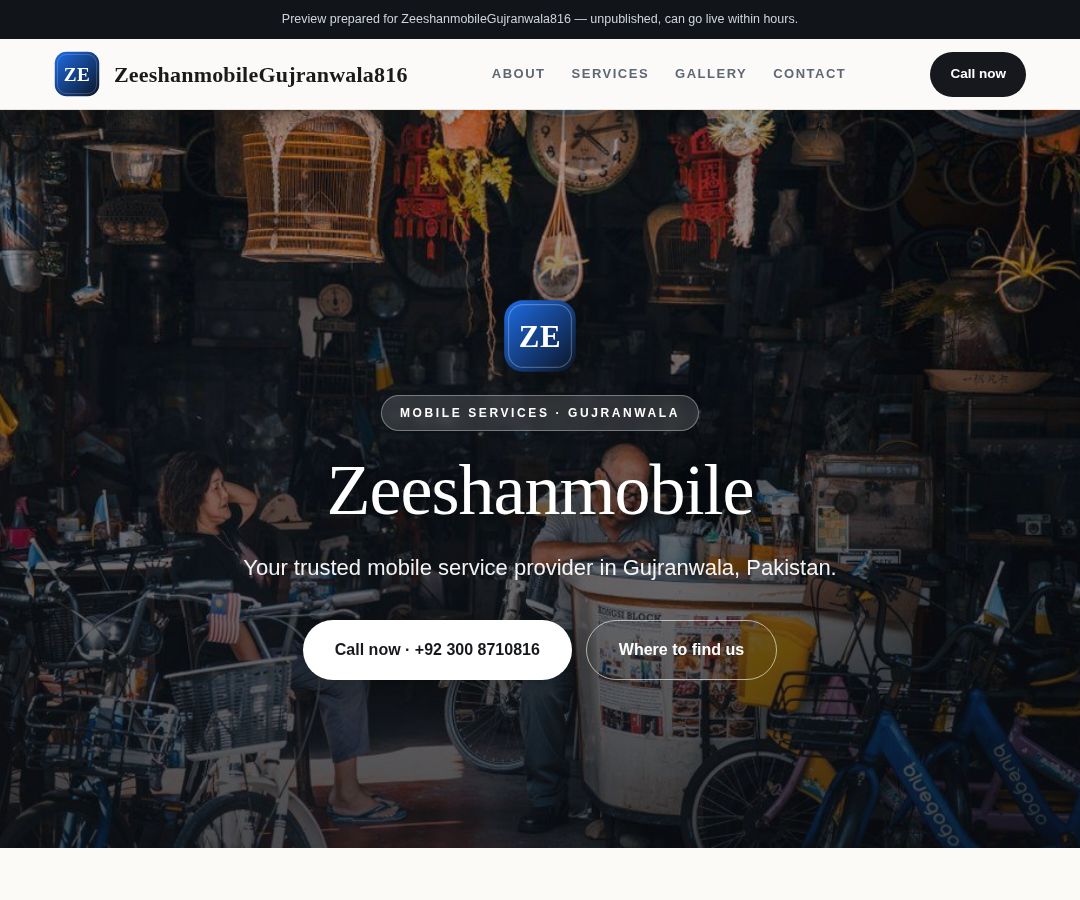 ZeeshanmobileGujranwala816