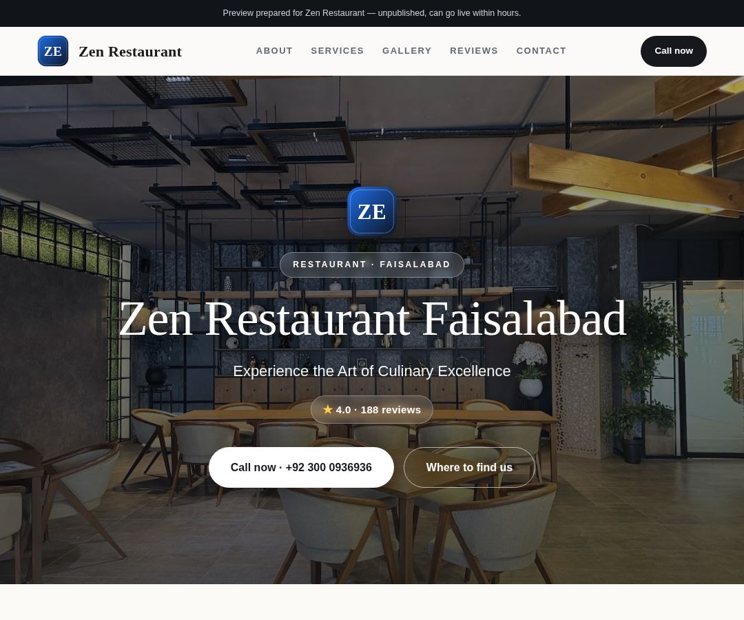 Zen Restaurant