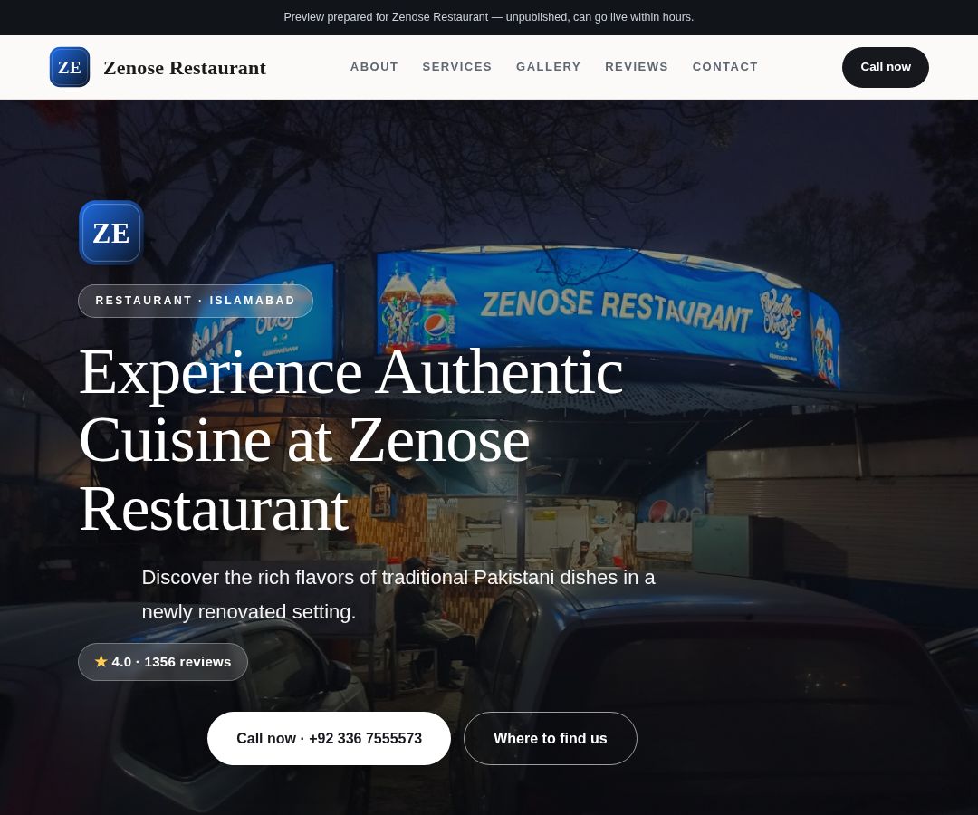 Zenose Restaurant