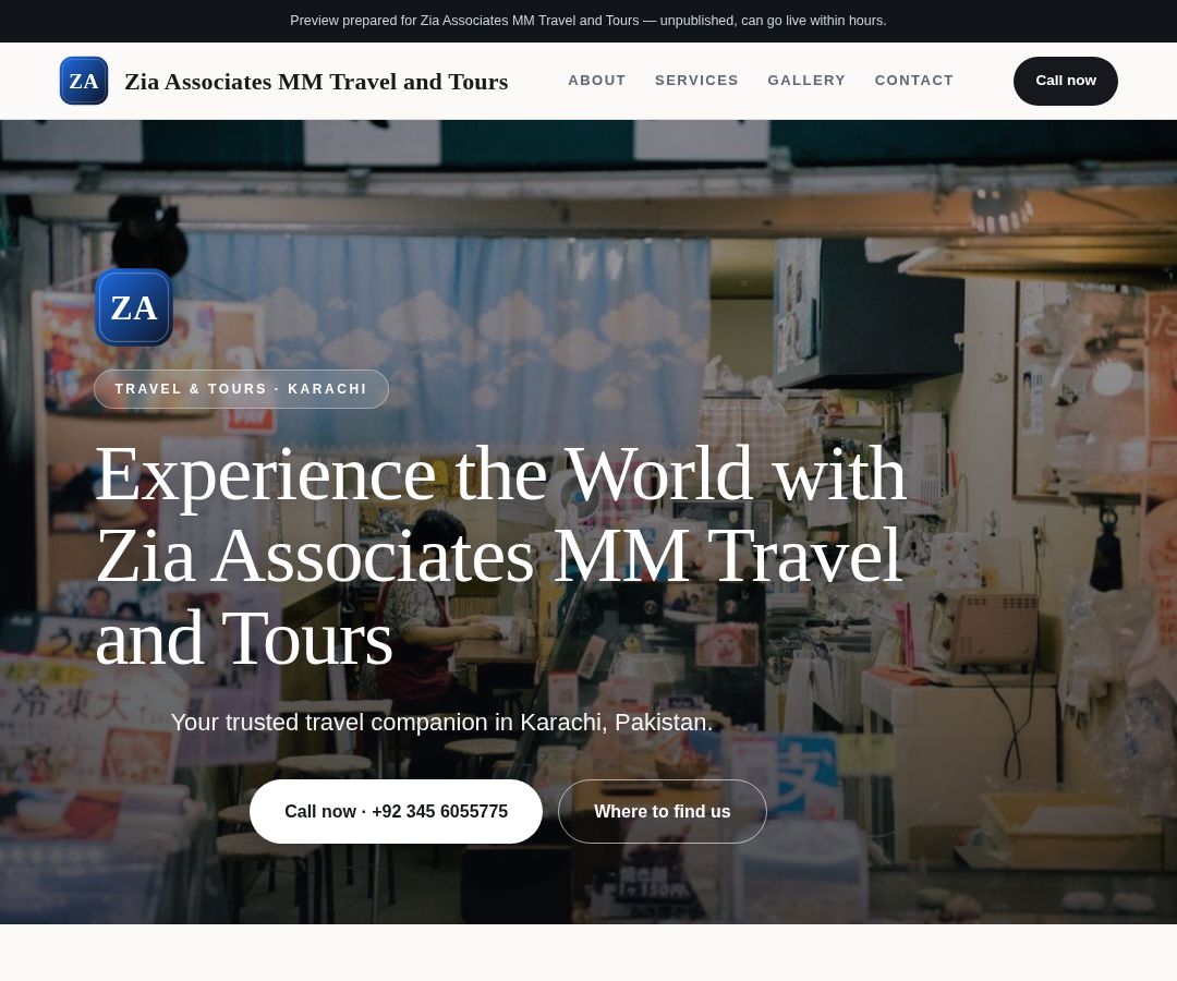 Zia Associates MM Travel and Tours