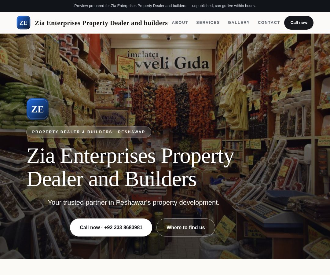 Zia Enterprises Property Dealer and builders