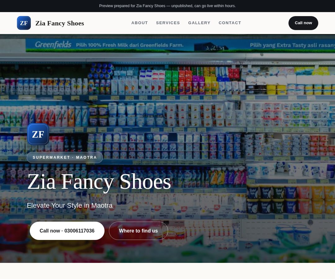 Zia Fancy Shoes