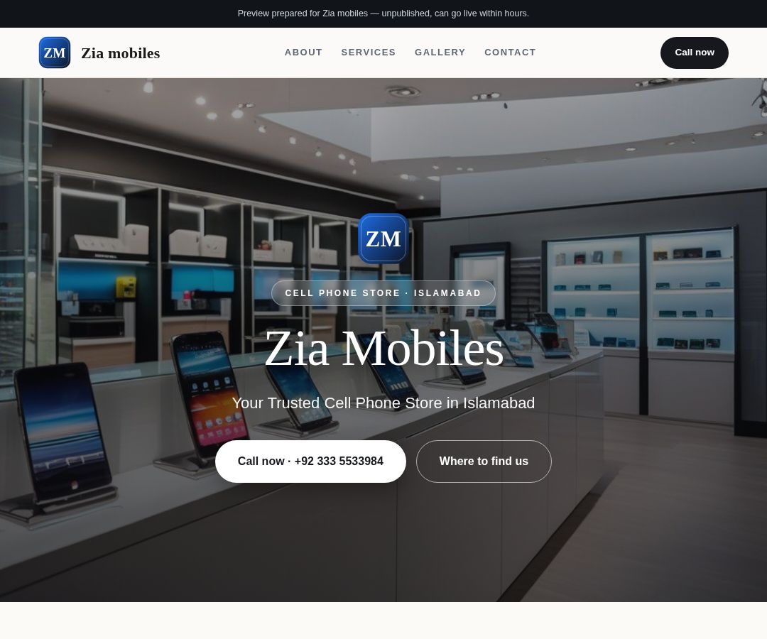Zia mobiles