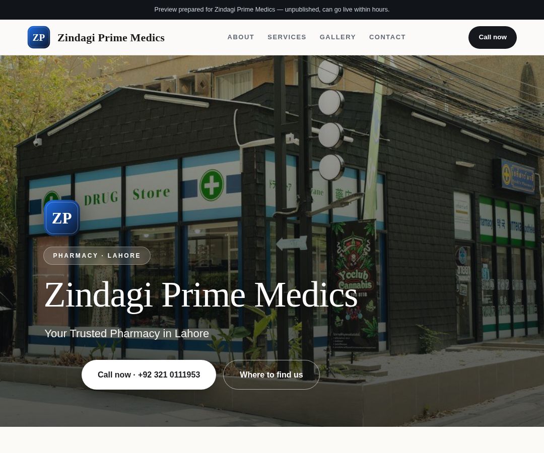 Zindagi Prime Medics