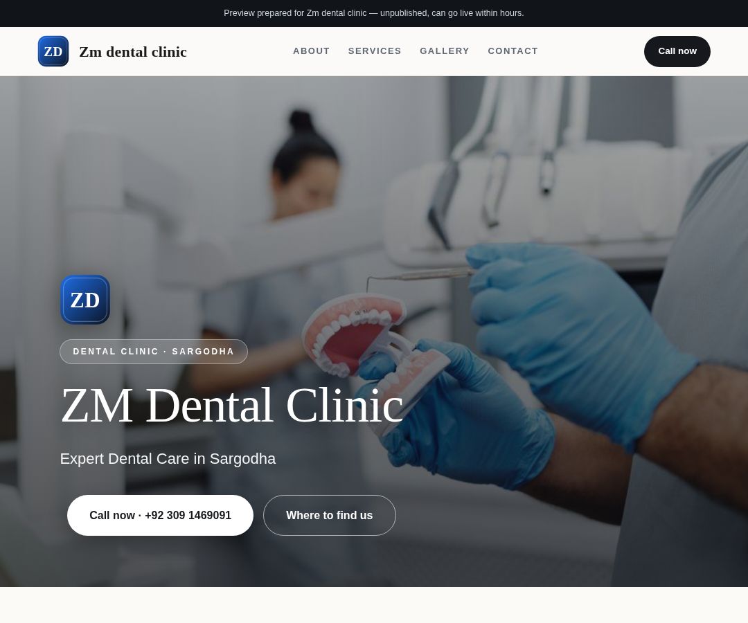 Zm dental clinic