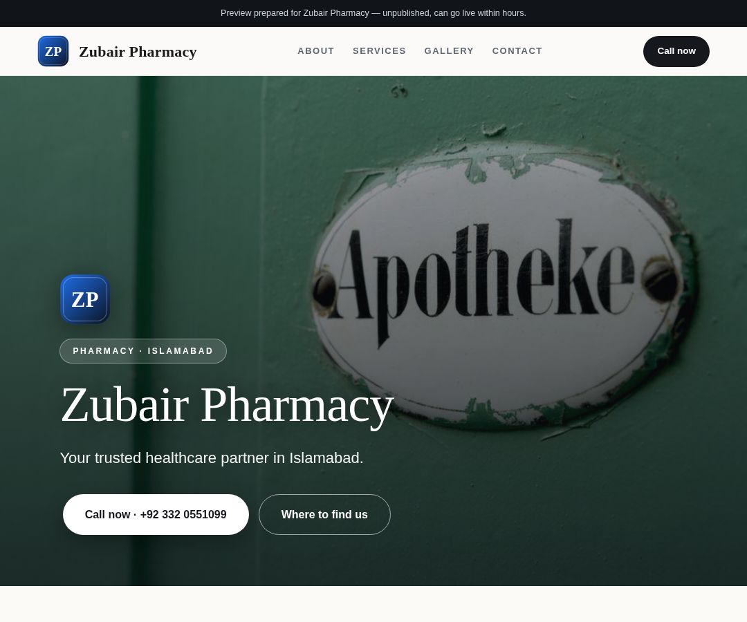 Zubair Pharmacy
